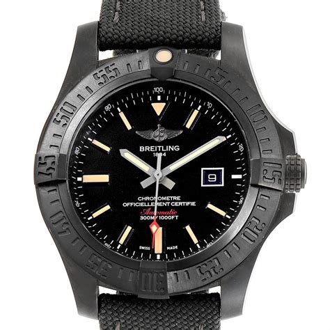 breitling avenger blackbird 48mm replica|breitling avenger blackbird automatic titanium.